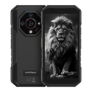  Ulefone Armor X32 Pro 5G, 8 Go + 256 Go, vision nocturne, téléphone robuste IP68/IP69K, écran 5,65 pouces, Android 14, MediaTek Dimensity 6300 Octa Core, réseau : 5G, NFC, OTG (noir) SU863B1038-20